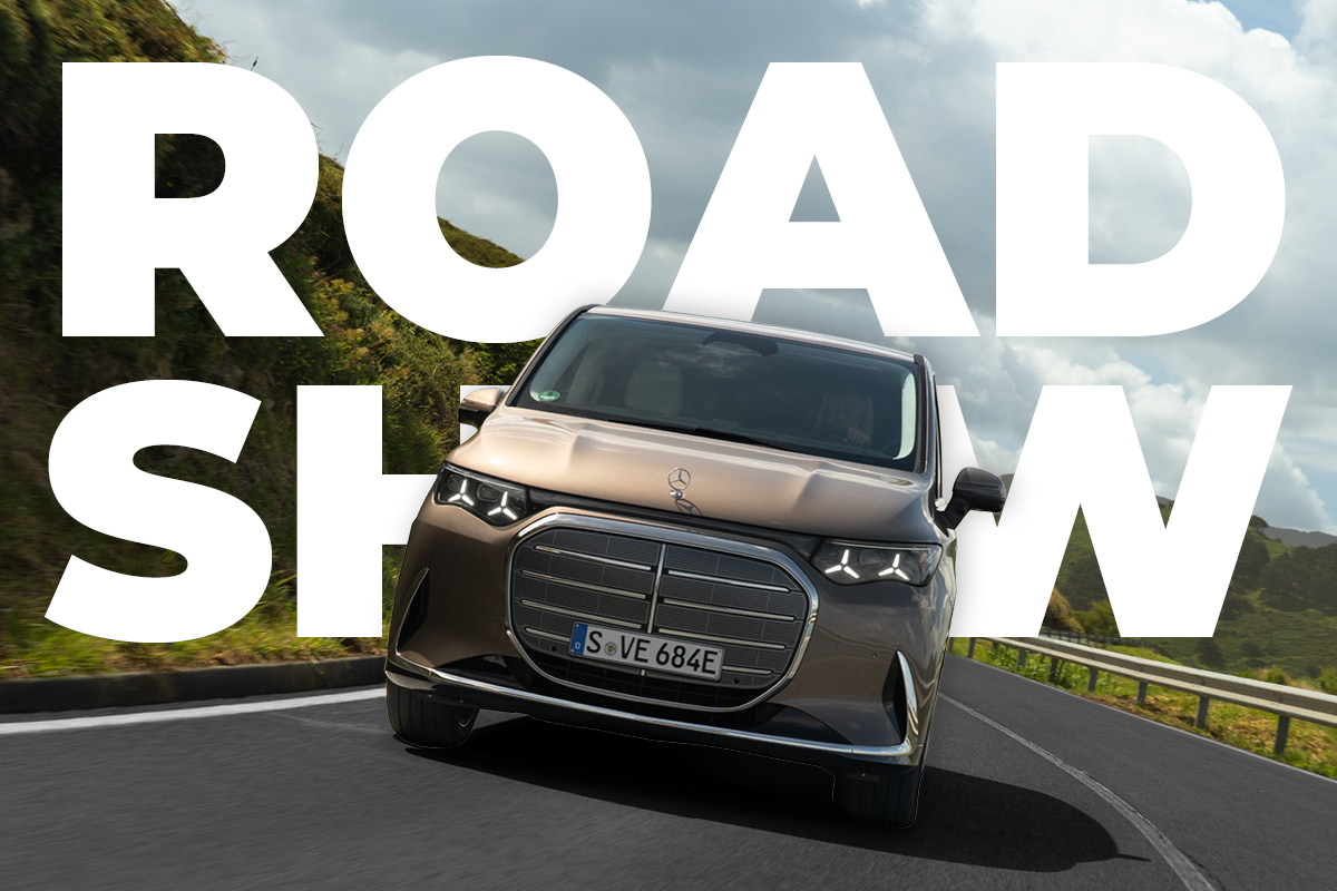 Mercedes-Benz Roadshow 2026: Moderne Mobilität und innovative Antriebstechnologien hautnah erleben und testen.