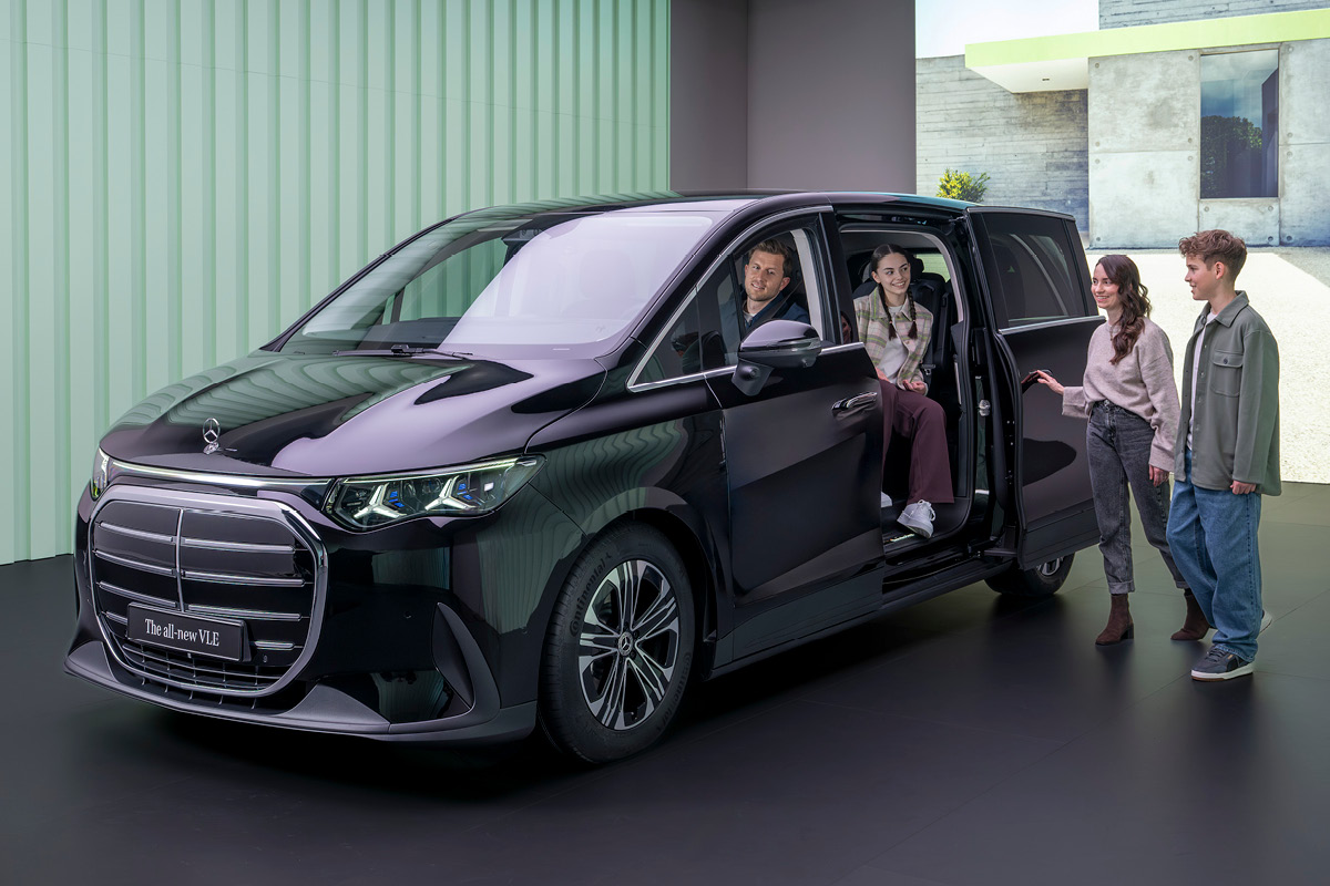 Mercedes Elektroautos