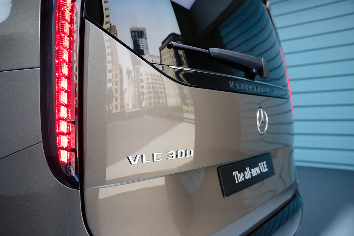 Mercedes-Benz VLE - Heckansicht.