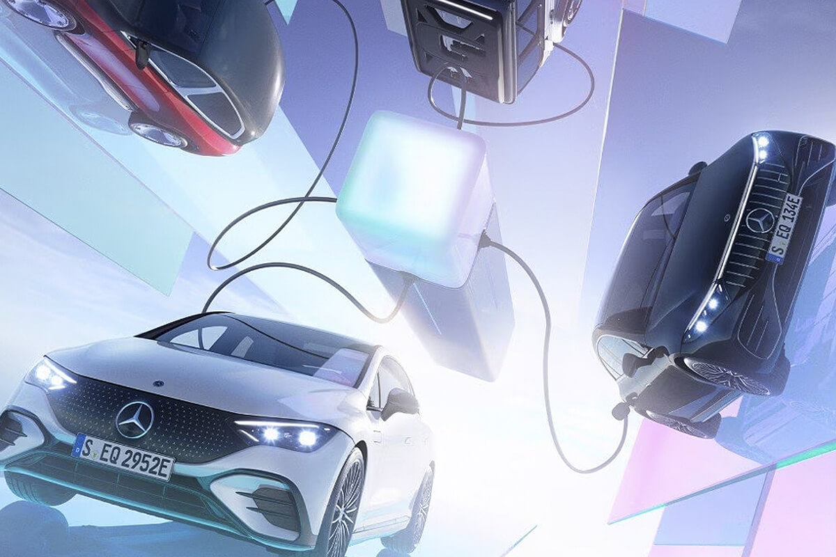 Mercedes Elektroautos